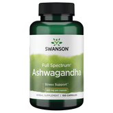 Swanson Full Spectrum Ashwagandha 450mg - 100 Capsules